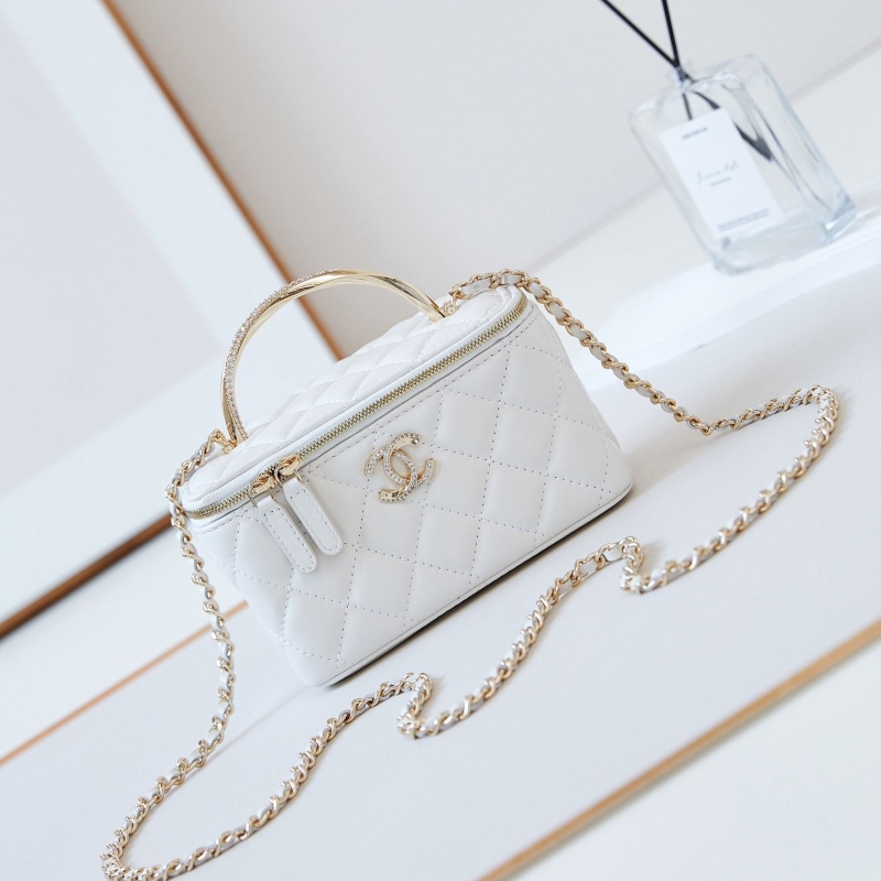 Ch*el cosmetic bags